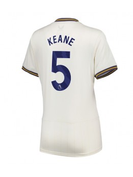 Everton Michael Keane #5 Ausweichtrikot für Frauen 2024-25 Kurzarm